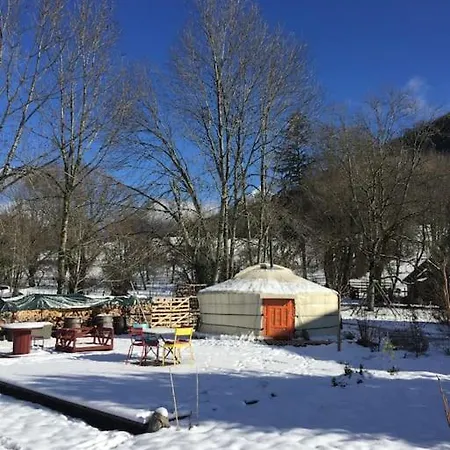 Lyxtält Yourte De La Bas *