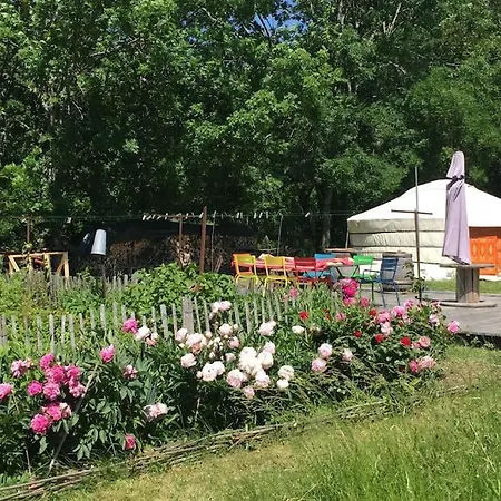 Yourte De La Bas Lyxtält *